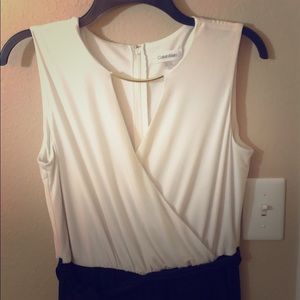 Calvin Klein one piece dress suite